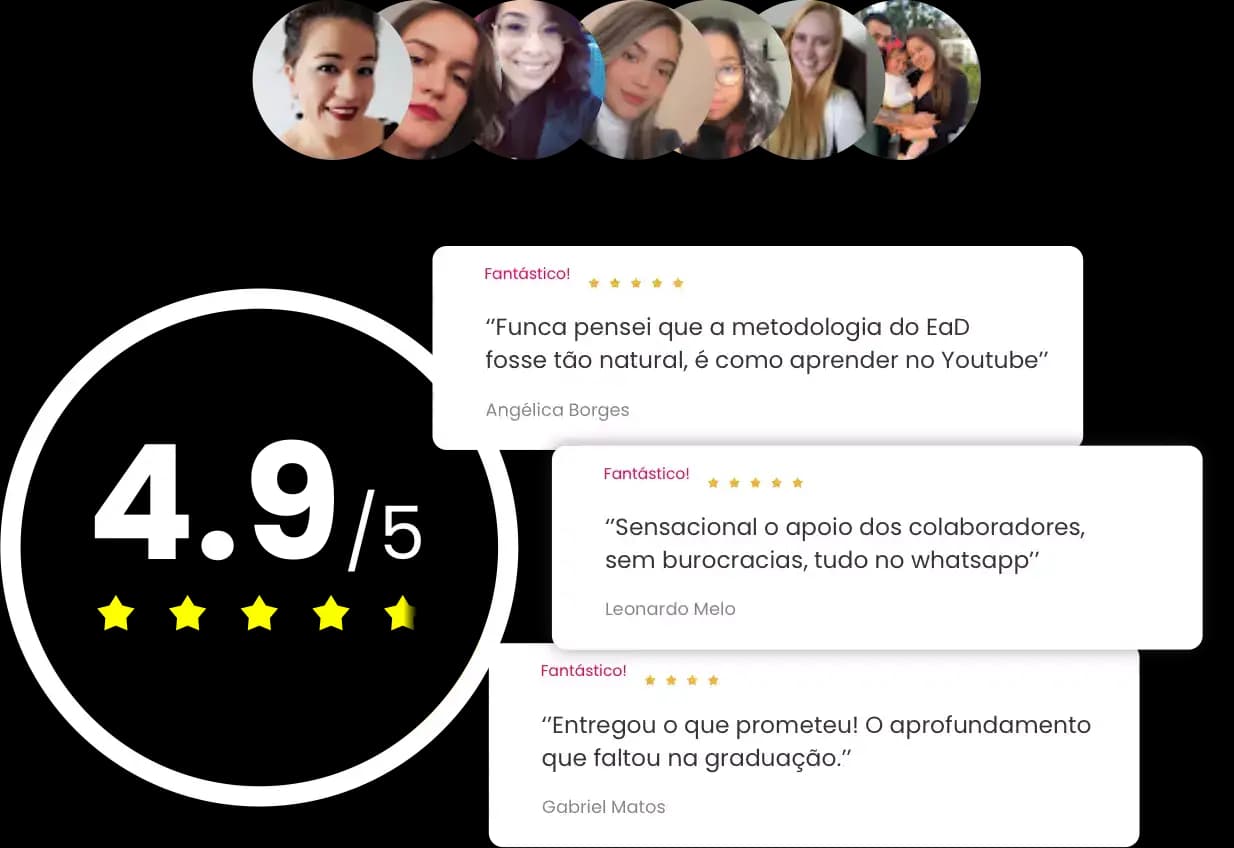 Faça parte dos mais de 160 mil alunos